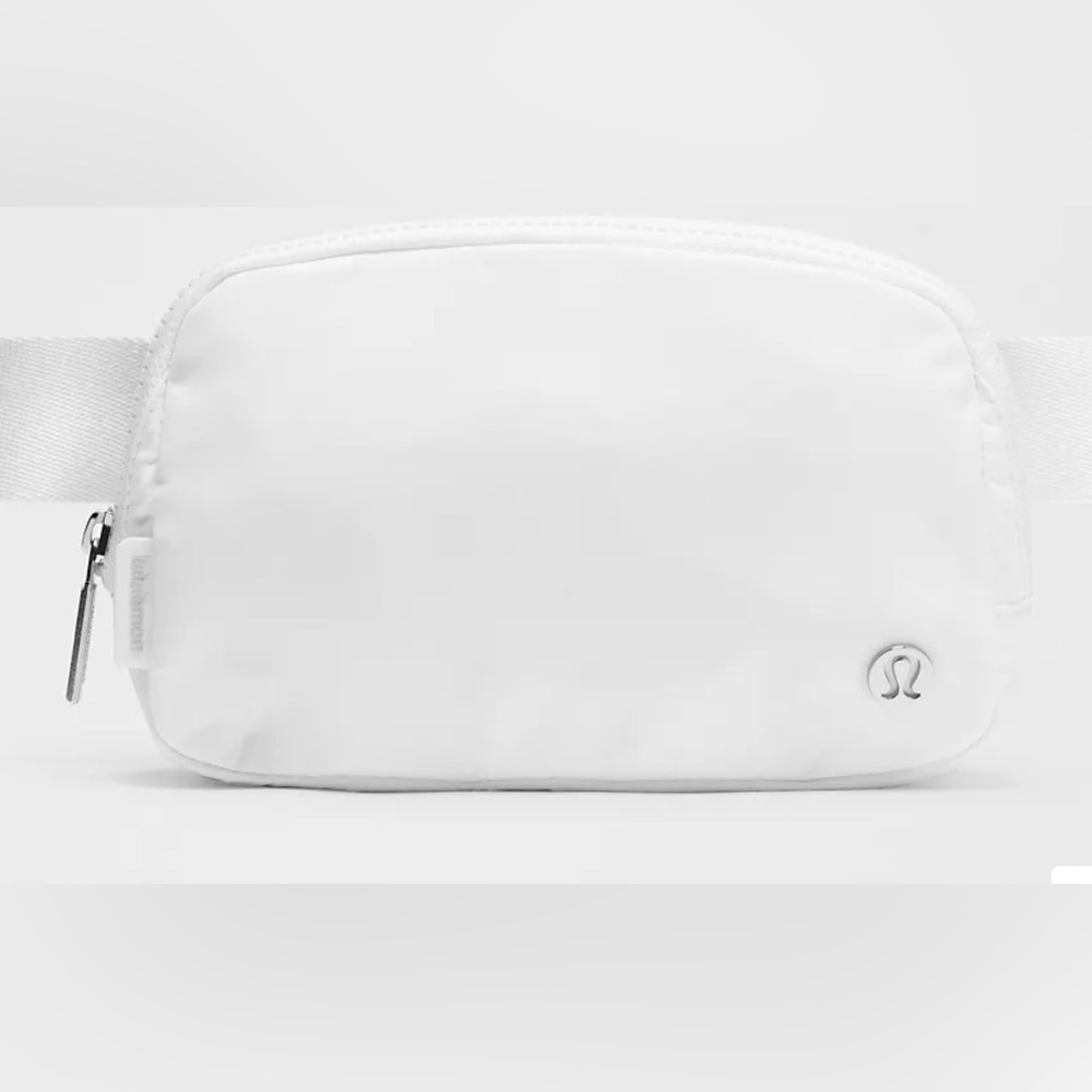 Lululemon Unisex Athletica White Cross Body/ Waist Bag